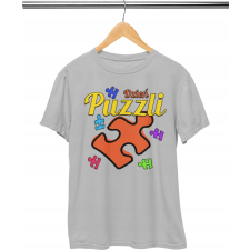  GYERMEK PÓLÓ - PUZZLE NAP SZOKATLAN NAPOK - XXXS 86-92 gyerek póló