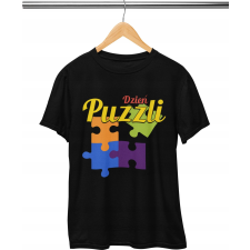 GYERMEK PÓLÓ - PUZZLE NAP SZOKATLAN NAPOK - XXXS 86-92 gyerek póló
