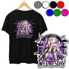 GYERMEK PÓLÓ - WEDNESDAY ADDAMS - XXXS 86-92 gyerek póló