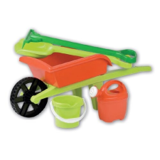 Gyermek talicska kiegészítőkkel, 71 cm kerti játék