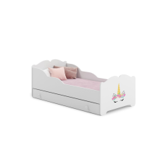 Gyermekágy Anna 160x80 fiókkal - Egyszarvú szarva gyermekágy