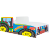  Gyermekágy Traktor színes 140x70