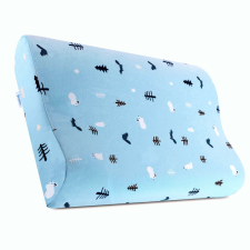  Gyermekek alvópárna - hipoallergén | memóriahabból, kék babaágynemű, babapléd
