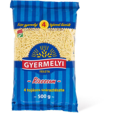 Gyermelyi 4 Toj. Rizsszem 500 gr. 20/# tészta