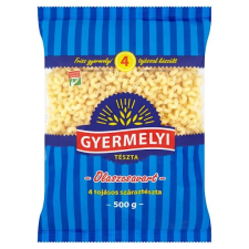 Gyermelyi 4 tojásos száraztészta 500 g Olaszcsavart tészta
