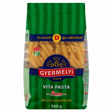 GYERMELYI ZRT Gyermelyi Vita Pasta Penne durum száraztészta 500 g alapvető élelmiszer