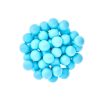 Gyertyakovács Óriás ropogós cukorgolyó, gyöngyház kék, 150 g