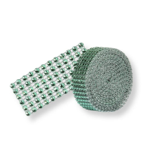 Gyertyakovács Zöld strasszköves szalag sütés és főzés