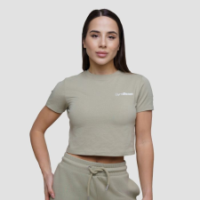GymBeam Agile női cropped póló Sage S női póló