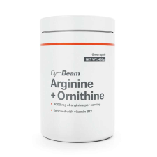 GymBeam Arginin + Ornitin - zöldalma - 420 g - GymBeam vitamin és táplálékkiegészítő
