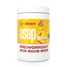 GymBeam ASAP Pre-Workout 425 g, narancs vitamin és táplálékkiegészítő