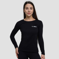 GymBeam Basic női hosszú ujjú póló Black XXL női póló
