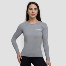 GymBeam Basic női hosszú ujjú póló Grey L