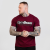 GymBeam Beam póló Burgundy XL