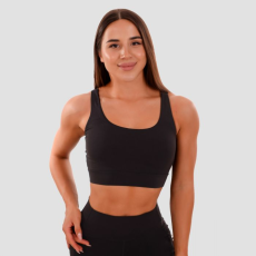 GymBeam Cut-Out Sport Bra black