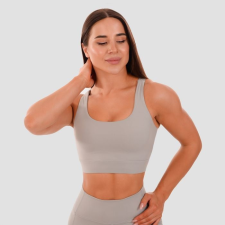 GymBeam Cut-Out sportmelltartó Grey női edzőruha