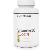 GymBeam D3 Vitamin 1000 NE 60 kapszula vitamin és táplálékkiegészítő