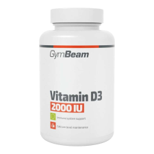 GymBeam D3-vitamin 2000 IU - 240 kapszula - GymBeam vitamin és táplálékkiegészítő