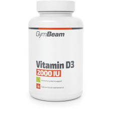 GymBeam D3-vitamin 2000 IU, 60 kapszula vitamin és táplálékkiegészítő