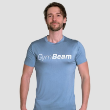 GymBeam Essence póló Blue S férfi póló