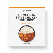 GymBeam FIT Mexican chicken with rice Ready to eat 420 g reform élelmiszer