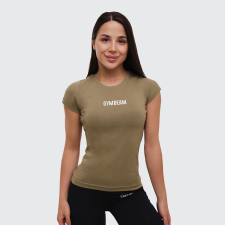 GymBeam FIT Olive női póló – GymBeam XXL női póló