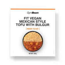 GymBeam FIT Vegan mexican style tofu with bulgur 420 g reform élelmiszer