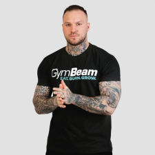 GymBeam Grow póló Black XXL férfi póló