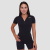 GymBeam Ignite női cropped póló Black M