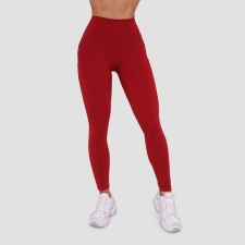GymBeam Ignite női leggings Dark Red S női nadrág