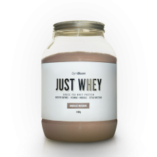 GymBeam Just Whey fehérje 1000 g - GymBeam + flakon chocolate milkshake vitamin és táplálékkiegészítő