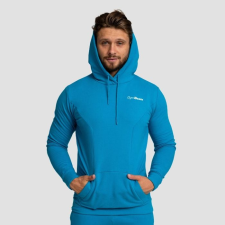 GymBeam Limitless Hoodie pulóver Aquamarine XL férfi pulóver, kardigán