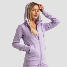 GymBeam Limitless női cipzáras pulóver Lavender női edzőruha