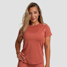 GymBeam Limitless női sportpóló Cinnamon S