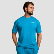 GymBeam Limitless Oversized póló Aquamarine S férfi póló