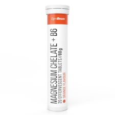 GymBeam Magnézium-kelát + B6 pezsgőtabletta mangó vitamin és táplálékkiegészítő