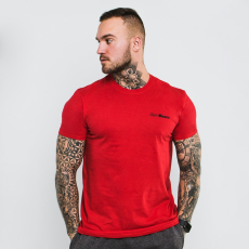 GymBeam Men's T-shirt Basic Cherry Red