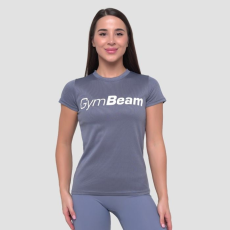 GymBeam Mesh Essence női póló Denim Blue M