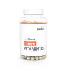 GymBeam Mikro D3-vitamin 90 tabl. vitamin és táplálékkiegészítő