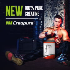 GymBeam Mikronizovaný kreatín monohydrát (100% Creapure®) - GymBeam 250 g vitamin és táplálékkiegészítő