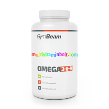 GymBeam Omega 3-6-9 - 240 kapszula  vitamin és táplálékkiegészítő