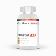 GymBeam Omega 3-6-9 - GymBeam 60 kaps unflavored vitamin és táplálékkiegészítő