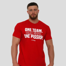 GymBeam One Team póló Red S