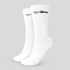 GymBeam Ponožky 3/4 Socks 3Pack White női edzőruha