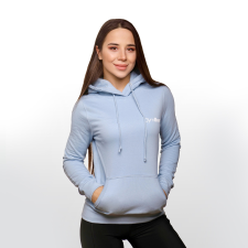 GymBeam PRO Hoodie Blue női pulóver - GymBeam női pulóver, kardigán