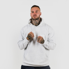 GymBeam PRO Hoodie Grey férfi pulóver, kardigán