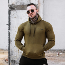 GymBeam Pulcsi Athlete Military Green Black S