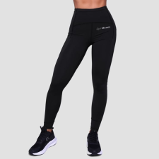 GymBeam Pulse női futóleggings Black XS női nadrág