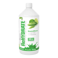 GymBeam ReHydrate izotóniás ital - 1000 ml - zöld tea-lime - GymBeam vitamin és táplálékkiegészítő