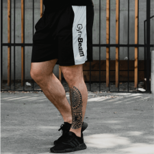 GymBeam Rövidnadrág Vertical Black - GymBeam M férfi rövidnadrág
